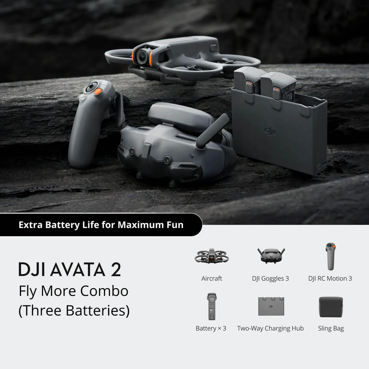 DJI Avata 2 Fly More Combo (Three Batteries) - Image 6